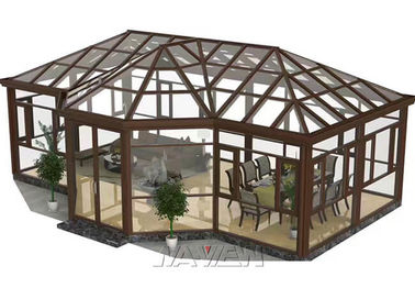 چین House Garden Stand Alone Sunroom جدا شده در اتاق چهار فصل prefab کارخانه