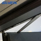 پنجره Oem / Odm 3 پانل Casement با Premium Security Solutions Security Wire Mesh تامین کننده