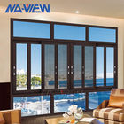 قاب فلزی گوانگدونگ NAVIEW پنجره شیشه ای پنجره آلومینیومی تأثیر طوفان تامین کننده