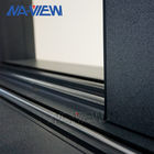 درب مسکونی گوانگدونگ NAVIEW داخلی عایق بندی شده با کیفیت بالا درب شیشه ای کشویی آلومینیوم برای دفاتر دیه تامین کننده