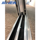 درب مسکونی گوانگدونگ NAVIEW داخلی عایق بندی شده با کیفیت بالا درب شیشه ای کشویی آلومینیوم برای دفاتر دیه تامین کننده