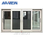 گوانگدونگ NAVIEW بزرگ کارخانه پنجره کشویی آلومینیوم ضد گلوله ای استاندارد ایستاده پیش ساخته تامین کننده
