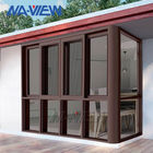 درب و پنجره شیشه ای کشویی آلومینیوم آنودایز شده گوانگدونگ NAVIEW قیمت 6063 تامین کننده