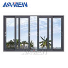 قاب پنجره کشویی شیشه ای افقی قاب چوب آلومینیوم قاب Guangdong NAVIEW تامین کننده