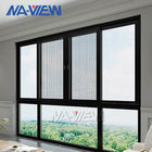 پنجره آلومینیوم کشویی درب سیاه و سفید درب قیمت اتاق خواب گوانگدونگ NAVIEW تامین کننده