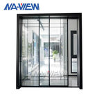 پنجره سیستم کشویی آلومینیوم پنجره کشویی گوانگدونگ NAVIEW پنجره با قیمت مناسب برای آپارتمان هتل در دسترس است تامین کننده